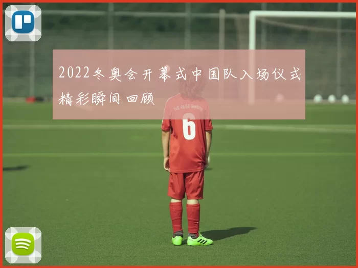 2022冬奥会开幕式中国队入场仪式精彩瞬间回顾